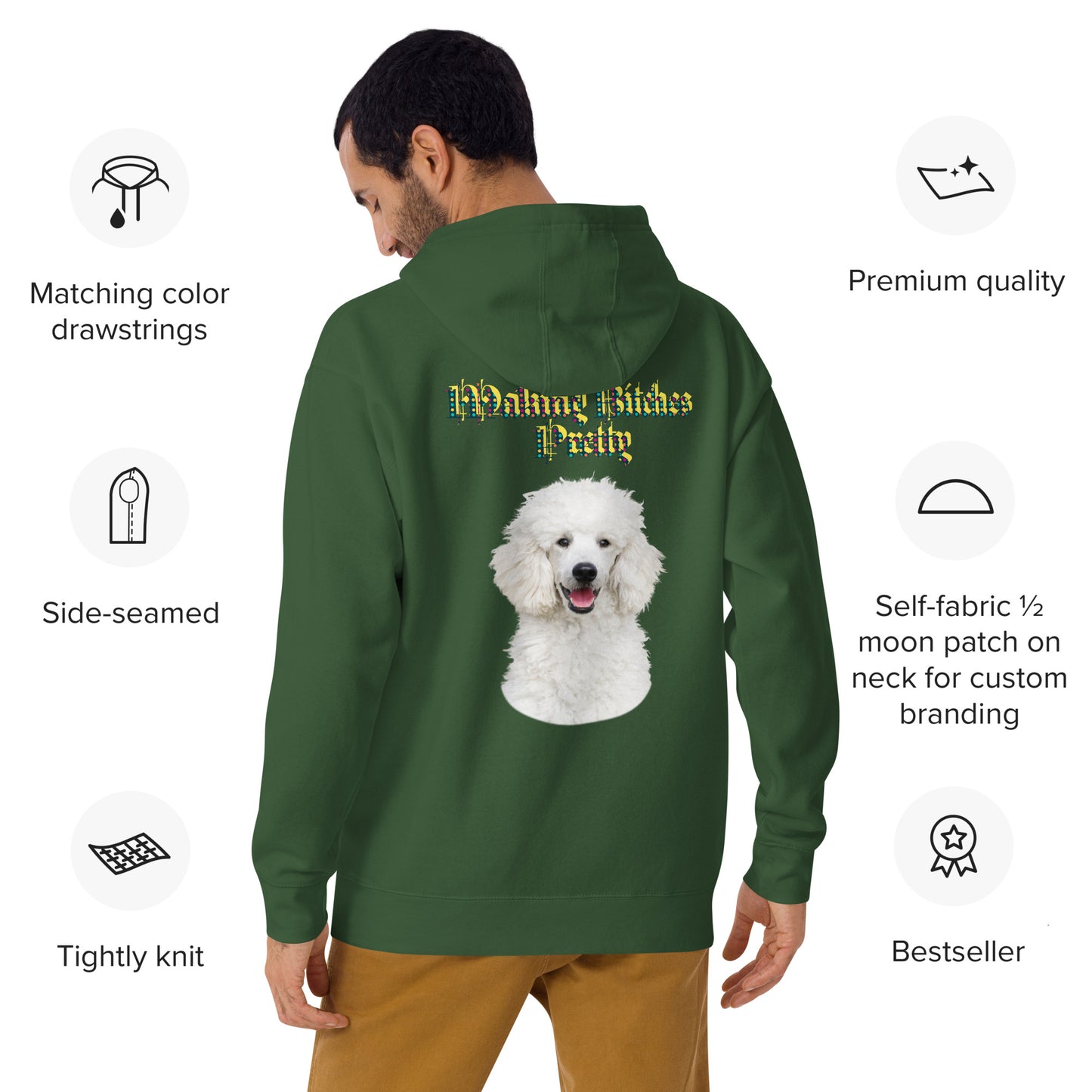 Unisex Groomer Style Hoodie