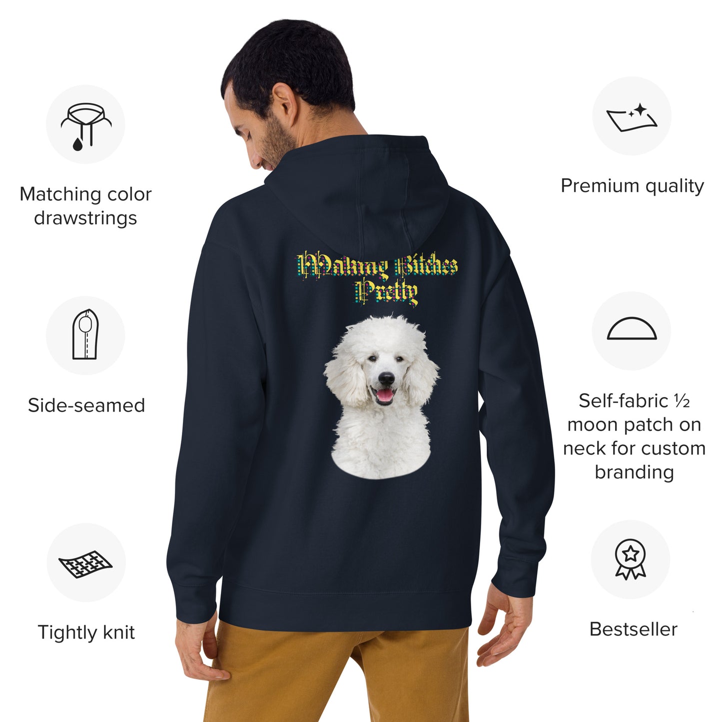 Unisex Groomer Style Hoodie